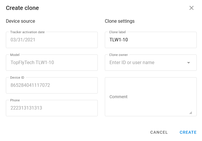 Selecting owner of a single clone